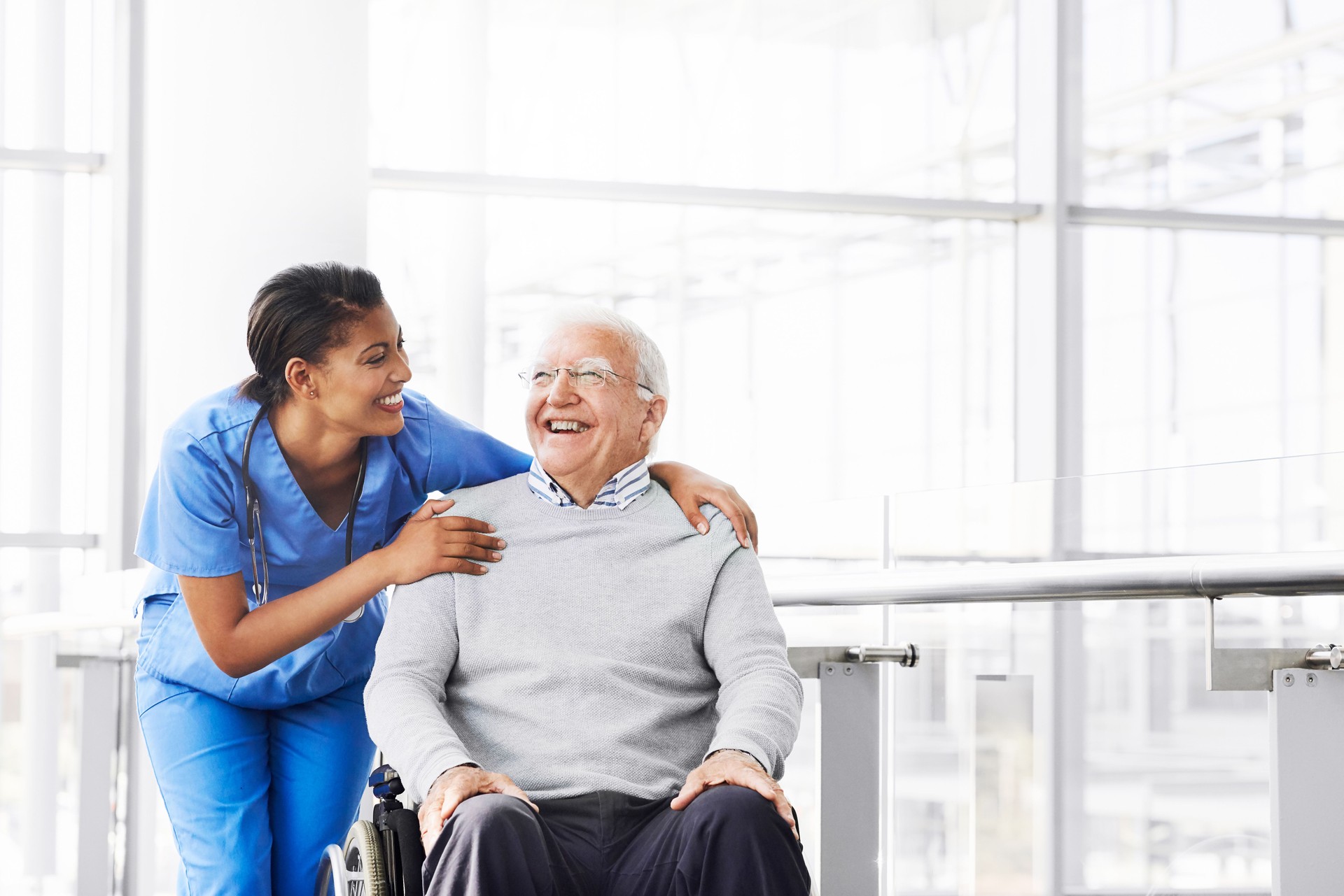 She loves seeing her patient's happy